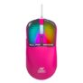 Ant Esports Virtus100 Wired RGB Gaming Mouse | Light Weight |6D Durable Buttons | High Performance Up to 12800 DPI 1000Hz Polling Rate | AI Sensor | 20M Click | Software Support Esports Mouse_ Pink