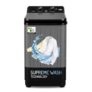 VW Visio World 8.5 kg semiautomatic Top Load Washer Only with Powerful Wash, V8 Supreme-Wash, Black/Grey