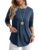 Noble Monk Women Round Neck T-Shirt | Full Sleeve |Regular fit Tshirt for Women