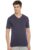 Macroman M-Series Men’s Solid Regular Fit T-Shirt (MS222_Navy Blue S)