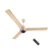 Orient Electric I Tome Pro 1200 mm BLDC Ceiling Fan with Remote & LED Indicator Lights, 5 Star Rated Energy Efficient Fan with High Air Delivery, 3 Years Warranty by Orient – Topaz Gold