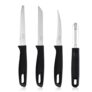 Pigeon by Stovekraft Edge High Grade Stainless Steel 4 Pcs Kitchen Knife Set | Black