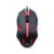 GEONIX Vigor R7 Wired Gaming Mouse with 1200 DPI, PVC Cable, 3 Buttons, Center Click, 1 Year Warranty (Black Red)