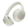 pTron Studio Evo 70hrs Playtime Wireless Over Ear Headphones w/HD Mic, Dual Device Pairing, Low-Latency Game/Movie/Music Modes, Punchy Bass, BT5.3, Voice Assistant & Type-C Fast Charging (Beige)