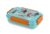 CELLO Delish Insulated Lunch Box, Sky Blue | Inner Stainless Steel Compartment | Silicon Seal in The Lid with 4 Sided Click Locks | Ideal for College,Office, Outdoor Activities