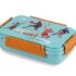 MILTON Stacko 360° Plastic Storage Container (8) Set of 4, 4.13 Litres Each, Blue | Storage Jar | Air Tight | Kitchen Organiser | Container Set | Refrigerator Safe | BPA Free | Stackable | Modular