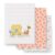 TIDY SLEEP Waterproof Diaper Changing Mat for Newborn Baby | Soft Cotton Top, Foam Cushion & Waterproof TPU Backing | Bed Protector Dry Sheet | Anti-Slip, Machine Washable | 65 x 45 cm