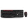 ANT WK200 Nano Wireless Keyboard and Mouse Combo, 2.4 GHz Wireless, Spill-Resistant Design, 9 Multimedia Keys, Upto1600 DPI High Precision, Advanced Optical Sensor for PC Laptops Windows Mac_Black