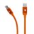 Zebronics Type C – Type C Cable, 60 Watts, Upto 480Mbps Data Sync, Fast Charging, 1 M, Compatible with iPhone 15 & 16 Series, iPad, MacBook, Samsung, Android (Wattz 60CC6, Orange)