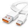 33W Turbo Charging USB A to Type C Fast Charging Data Cable Compatible with Redmi Note 11S, Note 11 Pro+, Note 10 Pro, Note 10S, Poco F4 GT, Poco X3 GT, Mi 11X, Mi 11X Pro, Xiaomi 11T, 11T Pro