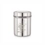 Neelam Stainless Steel 11 (22G) Lazer Etching Deep Dabba, 1400 ml, Silver – Durable & Elegant Storage Container with Flower Printed, Ideal for Storing Food, Perfect for Daily Uses