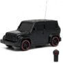 ZIVVY Black Remote Control Car Toy | 2-Way G-Wagon | Smoke, Music & LED Light | Toy Car for Kids | High-Speed RC Car | Toys for Boys & Girls 7-14 Years | Birthday Gift for Kids