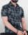 VeBNoR Men Printed Casual Grey Shirt