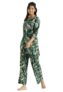 LookMark Women’s Viscose Rayon Printed Stitched Kurta with Pant | Green Color Kurta Set | Kurta with Pant Set for Woman | Printed Kurta Set -(AZ-LM-OG1-KS2254-Green-L)