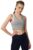 Reebok Womens RIE Bralette Grey