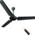 atomberg Renesa 1200mm BLDC Ceiling Fan with Remote Control | BEE 5 star Rated Energy Efficient Ceiling Fan | High Air Delivery with LED Indicators | 2+1 Year Warranty (Midnight Black)