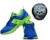 GOWIN Bright Jogging Shoes with Verfied Pedometer (Blue/Lime, Numeric_6)