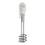 Havells Zeta 1500 watt Immersion Heater | ISI Mark Heavy Duty 3 Pin Moulded Plug, Touch Protection Cover | Waterproof, Heating Indicator, Nickel Plating, Warranty: 2 Year comprehensive |(Grey) Plastic