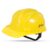 Aktion AK H02_WHT Safety Helmets Rachet Type, Color: Yellow, Pack of 25, IS 2925:1984