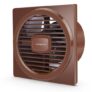 LONGWAY Gusto 6 Inch 150 mm Energy Efficient Exhaust Fan | High Speed Powerful Motor | Noiseless Operation & Easy to Clean | Suitable for Bathroom, Kitchen, Office | 2 Years Warranty (Brown)