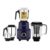 V-Guard Citius 750 Watt Juicer Mixer Grinder for Kitchen | 3-Year Motor Coverage | 4 Jars | Juicer, Wet, Chutney & Dry | Mixer Grinder 750 W with SS Blades | Blue
