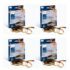 Havells FAB BLDC Ceiling Fan 1200 mm, 380 RPM, Savings upto 65%, Reverse Rotation, 4 Modes (Boost, Sleep, Breeze, Mop), Low Wattage 30 W, Low Noise, Air Flow:235 CMM, 3 Year Warranty, Elegant White