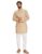 Amazon Brand – Symbol Cotton Men’s Kurta Bundi Pant Set_Sy-A23-Mna-Bmkp-333_Beige_Medium