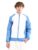 The Indian Garage Co Men Blue Regular Fit Colourblocked Bomber Jacket