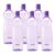MILTON Pacific 1000 Pet Water Bottles, 1 Litre Each, Set of 6, Purple | BPA Free | Leak Proof | Office | Gym | Home | Kitchen | Travel | Hiking | Treking | Reusable Bottle