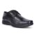 Liberty Fortune HOL-131E Formal Lacing Derby Shoes for Men with PVC Sole | PU Outsole | Comfortable & Lightweight | Cushioned Footbed | Durable & Trendy Design (Black – 42 EU)