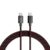 amazon basics Braided Type C to C Cable 60W Fast Charging Cable with 480 Mbps Data Transfer Speed | 1.2m, Tangle Free Cable