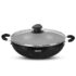 Nirlon Non Stick PFOA Free, Non-Toxic, Food Grade Quality Aluminium Gas Compatible Casserole/Biryani Pot/Rice Pot, 22cm – 2.6 LTR(26mm_Classic_CS13)