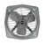 USHA Aeroclean 300MM Goodbye Oil and Dust Metal Exhaust Fan for Kitchen(Metallic Grey) Pack of 1