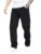 KOTTY Men’s Solid Regular Fit Mid Distressed Fashionable Trendy Denim Jeans(Black,34)