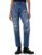 Spykar Women Mid Blue Cotton Straight Fit Regular Length Highly Distressed Jeans -(Bella)