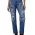 Pepe Jeans Light Blue Solid Women Straight Fit Jeans