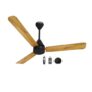 Crompton Energion Hyperjet Smart 1200mm BLDC Ceiling Fan | Wi-Fi, Bluetooth & Remote | Alexa & Ok Google | BEE 5 Star Energy Rated | High Air Delivery | 2 Year Manufacturer Warranty | Light Pinewood