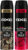 AXE Dark Temptation & Intense Deodorant Spray  –  For Men(430 ml, Pack of 2)