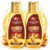 Dabur Almond Hair Oil – 500ml | Provides Damage Protection | Non Sticky Formula | For Soft & Shiny Hair | With Almonds, Keratin Protein, Soya Protein & 10X Vitamin E (Pack of 2)