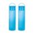 Attro O2 Spring 1000ml Water Bottle with Easy to Carry Handle Leak-proof BPA Free Plastic Material- Set of 2 Blue