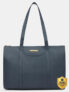 Caprese Basil Tote Large Navy Blue Bag for Women Shoulder Bag(Blue, 1 L)