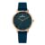 Daniel Klein Analog Blue Textured Round Dial Rose Gold Case Blue Mesh Strap Water-Resistant Wrist Watch for Women Girls, Ladies DK11637-7