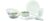 Signoraware Special Dinner Set, 28 Pieces, White, Plastic
