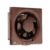 RR Signature Vento Deluxe 150 MM Exhaust Fan For Bathroom, Kitchen with Strong Air Suction, Rust Proof Body and Dust Protection Shutters (Marble Brown), 3 Year Warranty