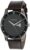 Amazon Brand – Symbol Men Faux Leather Analog Black Dial Watch-Az-Sym-Ss21A-07C, Band Color-Brown