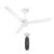 Havells FAB BLDC Ceiling Fan 1200 mm, 380 RPM, Savings upto 65%, Reverse Rotation, 4 Modes (Boost, Sleep, Breeze, Mop), Low Wattage 30 W, Low Noise, Air Flow:235 CMM, 3 Year Warranty, Elegant White