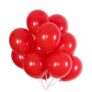 Party Boomers Premium Party Balloons Red 50 Pcs