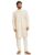 Amazon Brand – Symbol Men’s Rayon Blend 41″ Kurta & Churidar Set_Sy-A23-Mna-Fktc-106_Off-White_Medium