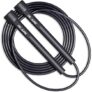 De Jure Fitness Adjustable Lightweight Jump Rope | Tangle-Free Skipping Rope with Durable Plastic Handles for Fitness, Cardio & CrossFit, Pack of 1