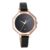 Fastrack Paint Me Quartz Analog Black Dial Leather Strap Watch for Girls-NS6226WL01